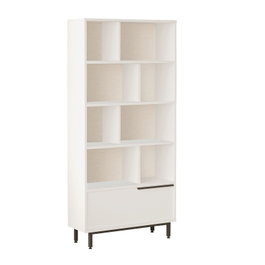 Hanah Home Estantería On4-W en Blanco